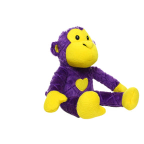 Tuffy Dog Toys - Mighty Safari Monkey Plush Squeaky Toy