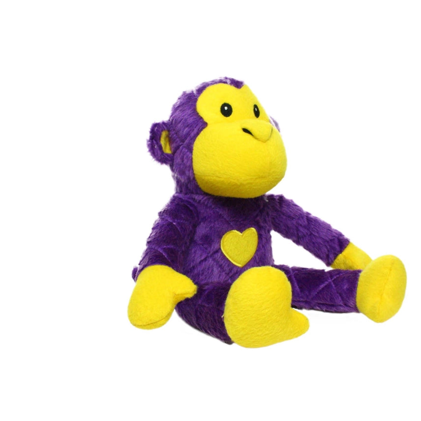 Tuffy Dog Toys - Mighty Safari Monkey Plush Squeaky Toy