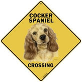 Atlas Screen Printing - Cocker Spaniel Crossing Sign by CrossWalks