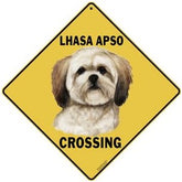 Atlas Screen Printing - Lhasa Apso Crossing Sign by CrossWalks