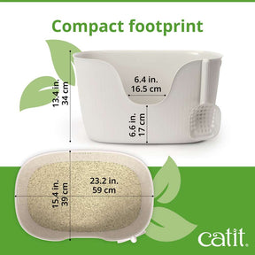 Catit Loo Litter Box with Scoop - Southern Agriculture 