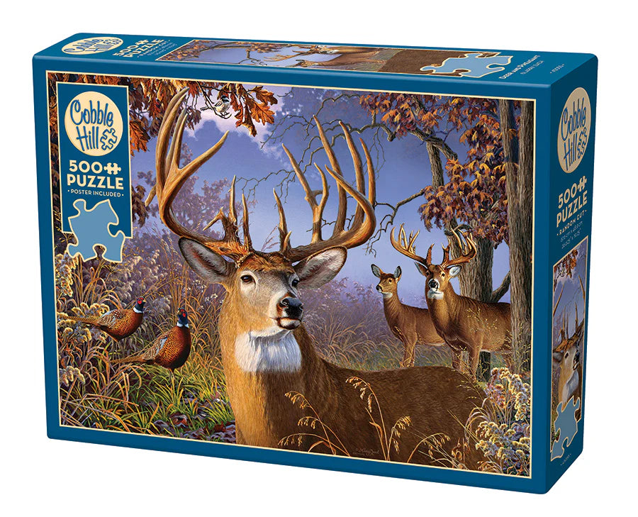 Outset Media - Puzzle: Deer and Pheasant (500 Piece)