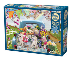 Outset Media - Puzzle: Country Truck in Spring (500 Piece)