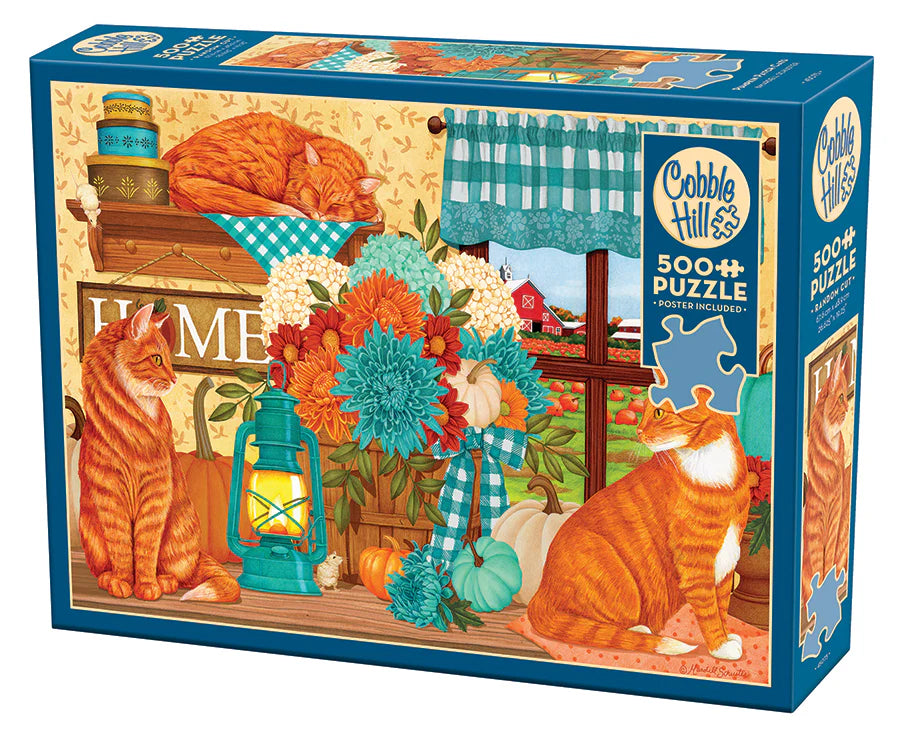 Outset Media - Puzzle: Pumpkin Patch Cats