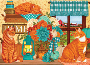 Outset Media - Puzzle: Pumpkin Patch Cats