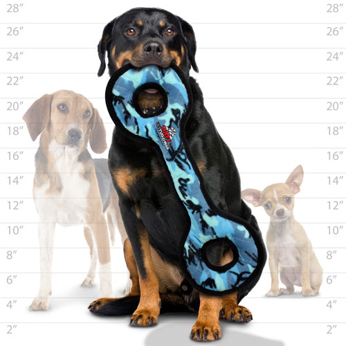 Tuffy Dog Toys - Ultimate Tug-O-War-Red Paw Durable Squeak Toy - Southern Agriculture 