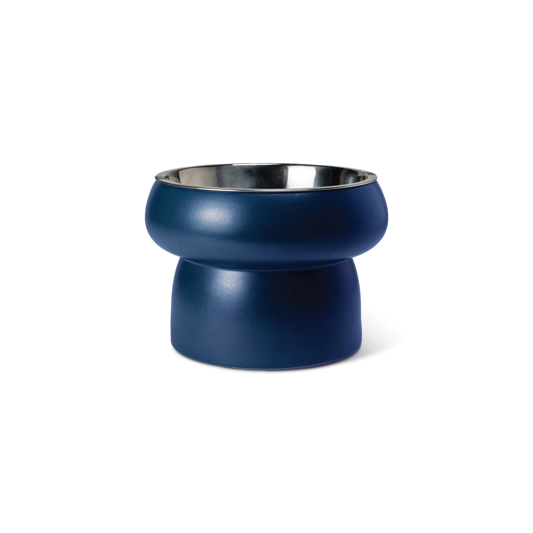 Petshop by Fringe Studio - Feeder Raised Sculptured Navy with Metal Insert