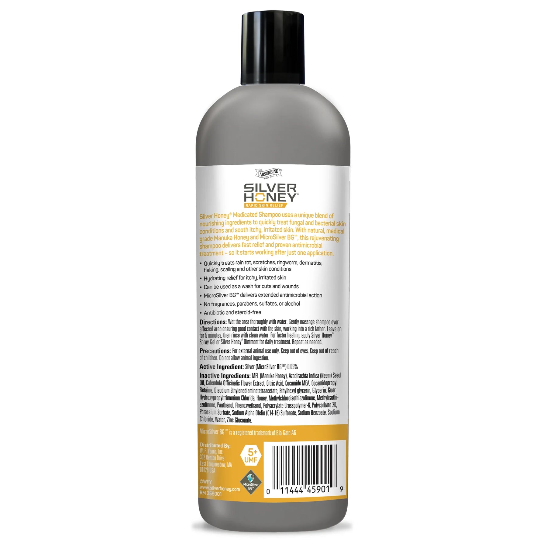 W.F. Young - Silver Honey Rapid Skin Relief Medicated Shampoo