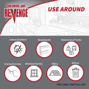 Bonide - Revenge Invisible Ant & Roach Gel Bait in Syringe