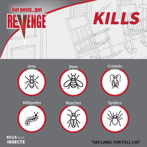 Bonide - Revenge Spider & Ground Bee	Killer 0.25% Permethrin Duster