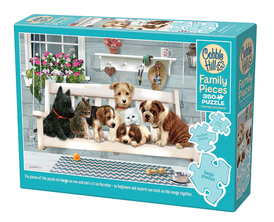 Outset Media - Puzzle: Porch Pals (Family)