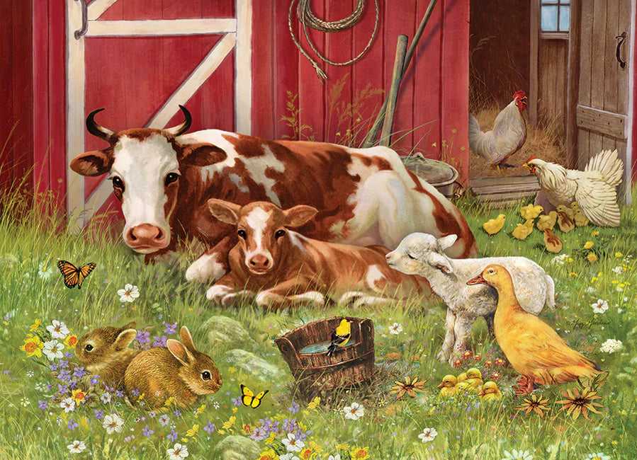Outset Media - Puzzle Family Barnyard Babies