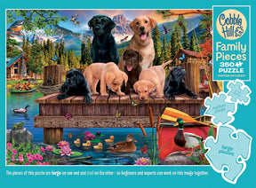 Outset Media - Puzzle: Family Pups & Ducks