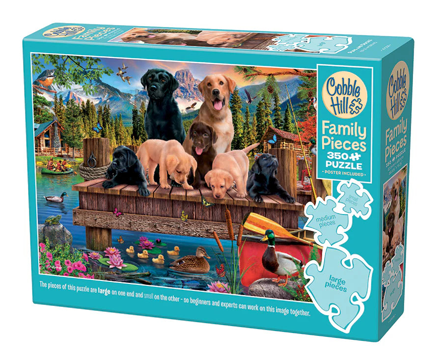 Outset Media - Puzzle: Family Pups & Ducks