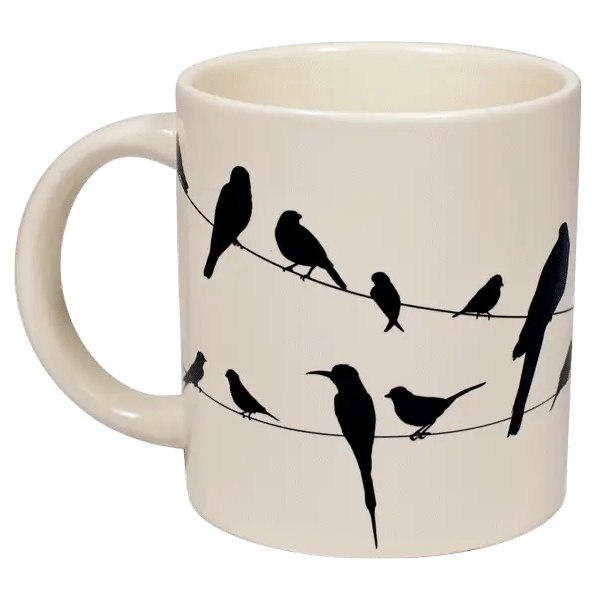 The Unemployed Philosophers Guild - Mug Birds on a Wire (Heat Changing)