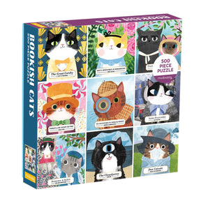 Chronicle-Hachette Book - Puzzle Bookish Cats