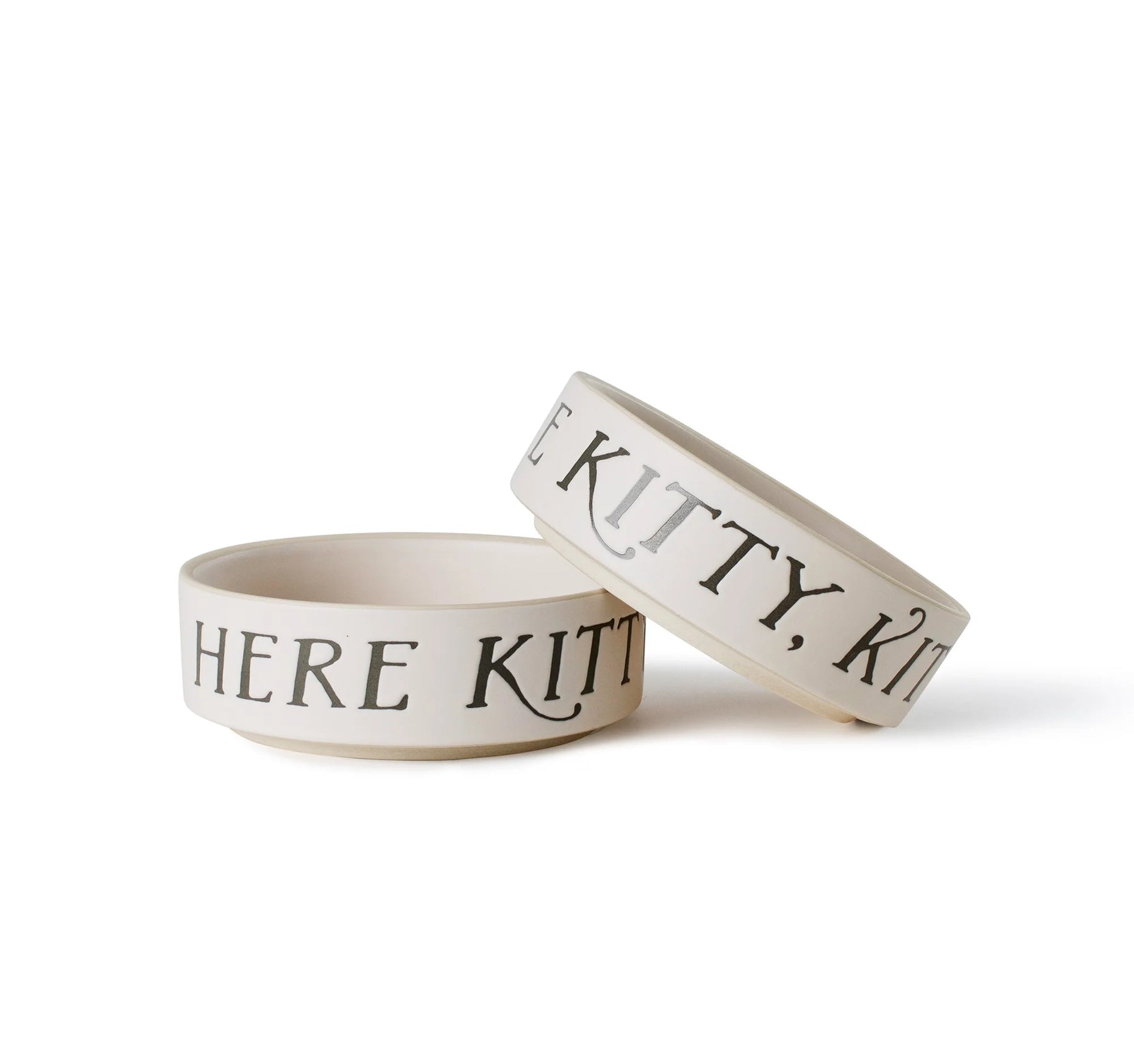 Petshop by Fringe Studio - Pet Bowl "Here Kitty, Kitty