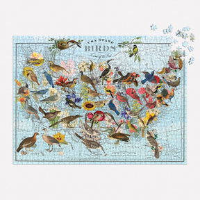 Chronicle-Hachette Book - Puzzle Wendy Gold State Birds