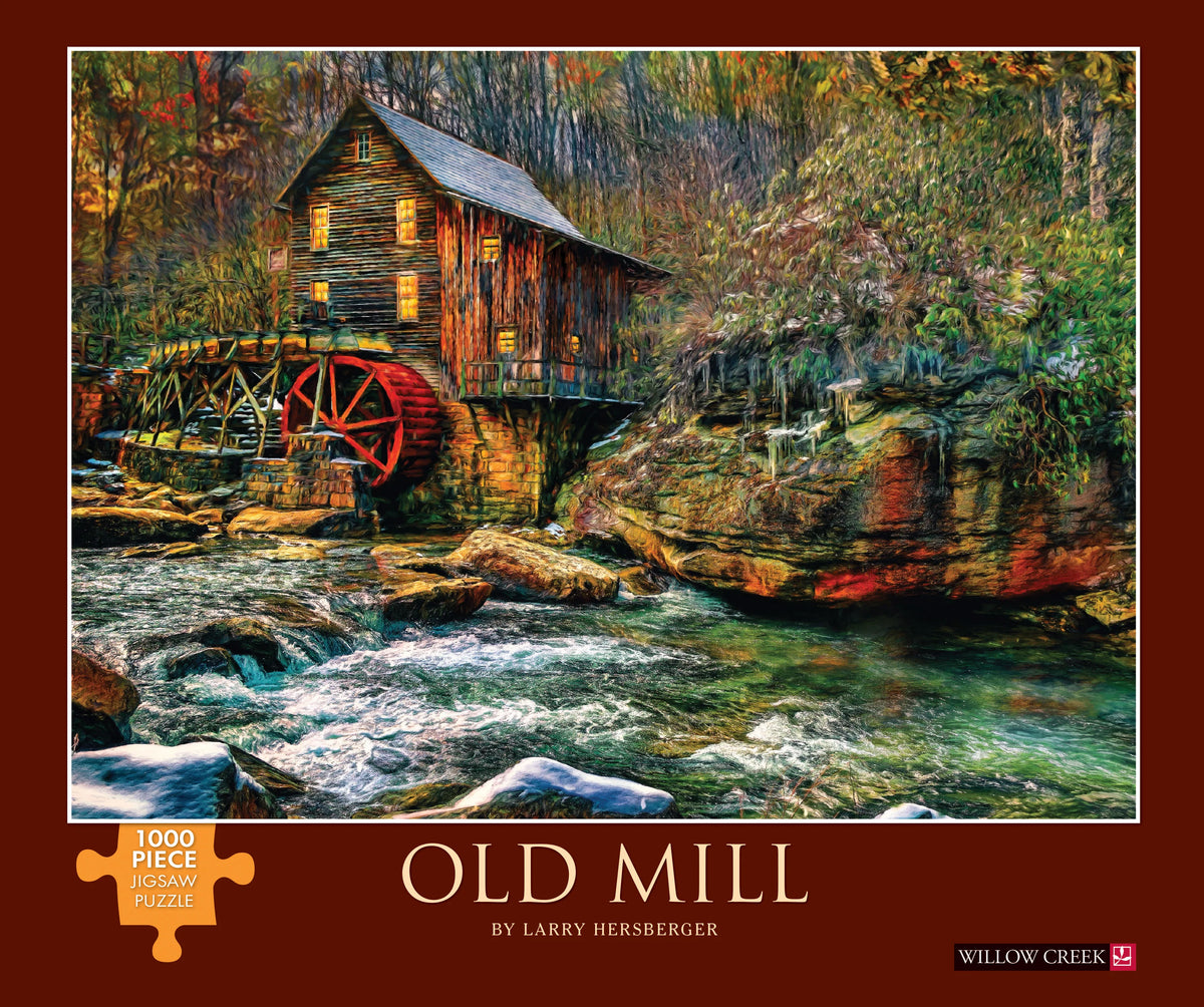 Willow Creek Press - Puzzle Old Mill 1000 Piece