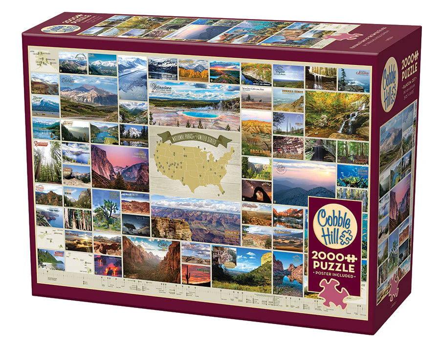 Outset Media - Puzzle: National Parks of the US