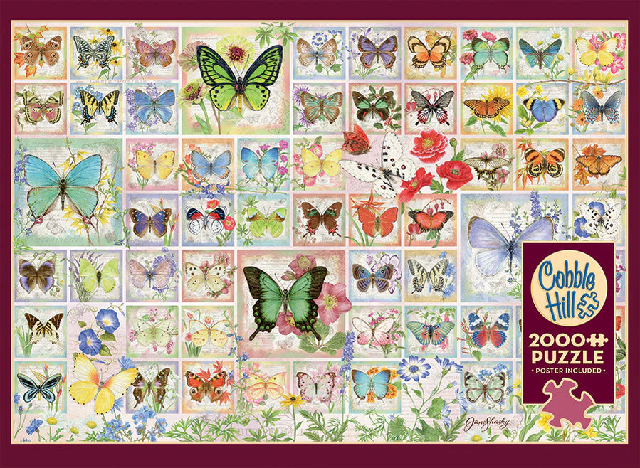 Outset Media - Puzzle Blutterflies & Blossom