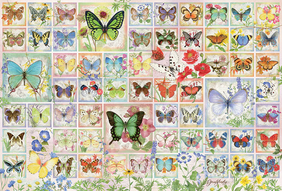 Outset Media - Puzzle Blutterflies & Blossom