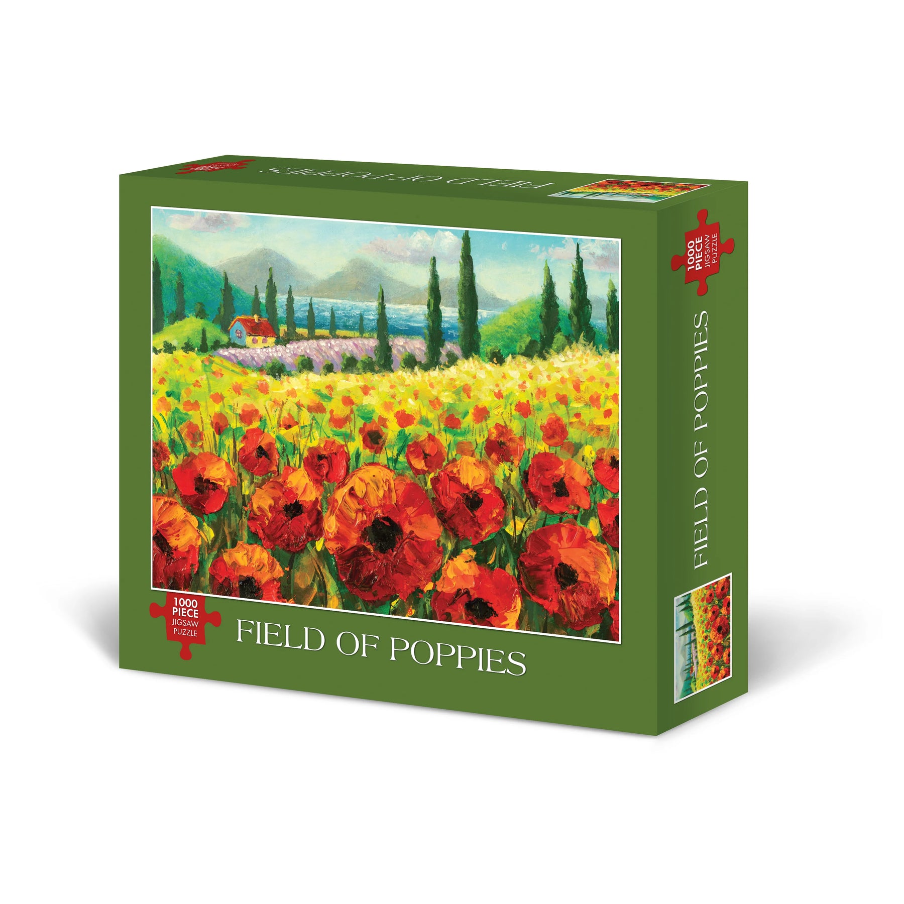 Willow Creek Press - Puzzle Field Of Poppies