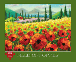 Willow Creek Press - Puzzle Field Of Poppies