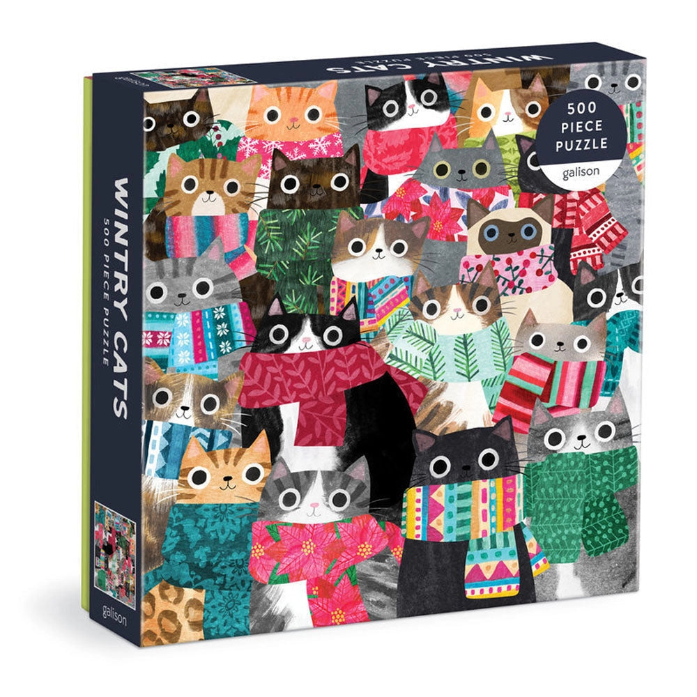 Chronicle-Hachette Book - Puzzle Wintry Cats