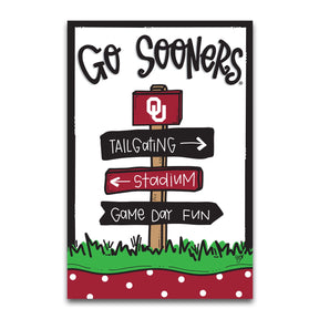 Magnolia Lane - Collegiate Directions Sign Flag