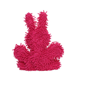 Tuffy Dog Toys - Mighty Junior Microfiber Ball Rabbit Squeaky Durable Toy