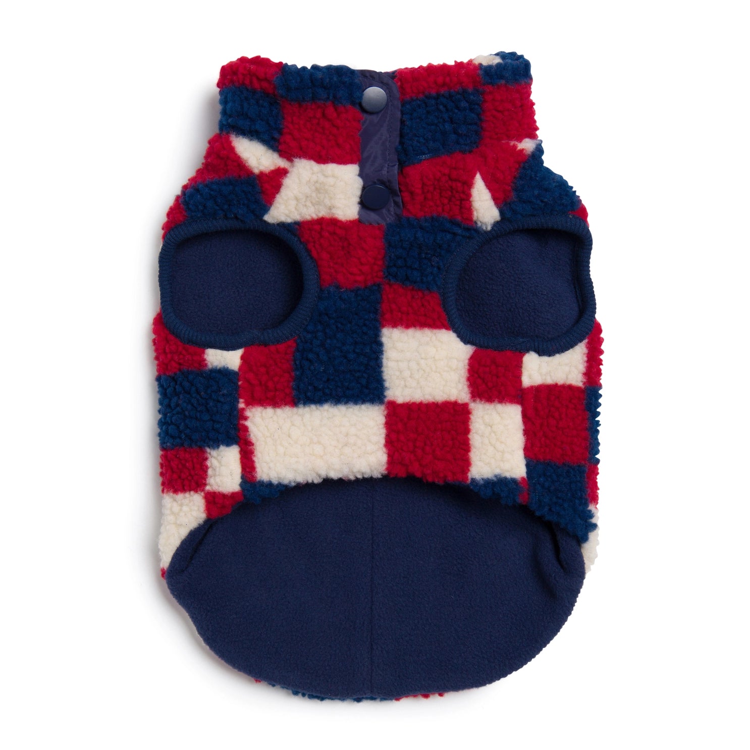fabdog - Fab Ski Sherpa Vest Navy