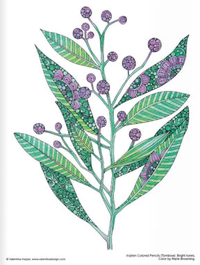 Wellspring- Coloring Book - Botanicals
