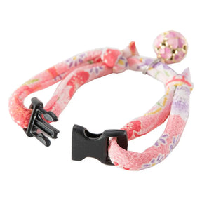 Moon-X USA - Cat Collar Chirimen With Clover
