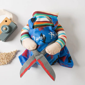 PawPaw Wholesale - Halloween Costume Blue Overalls