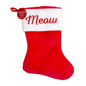 Pearhead - Holiday Stocking Meow Plush