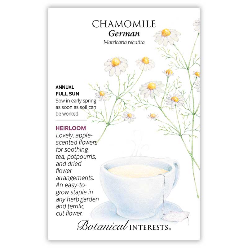 Botanical Interests, Inc. - Chamomile German Seeds - Southern Agriculture 