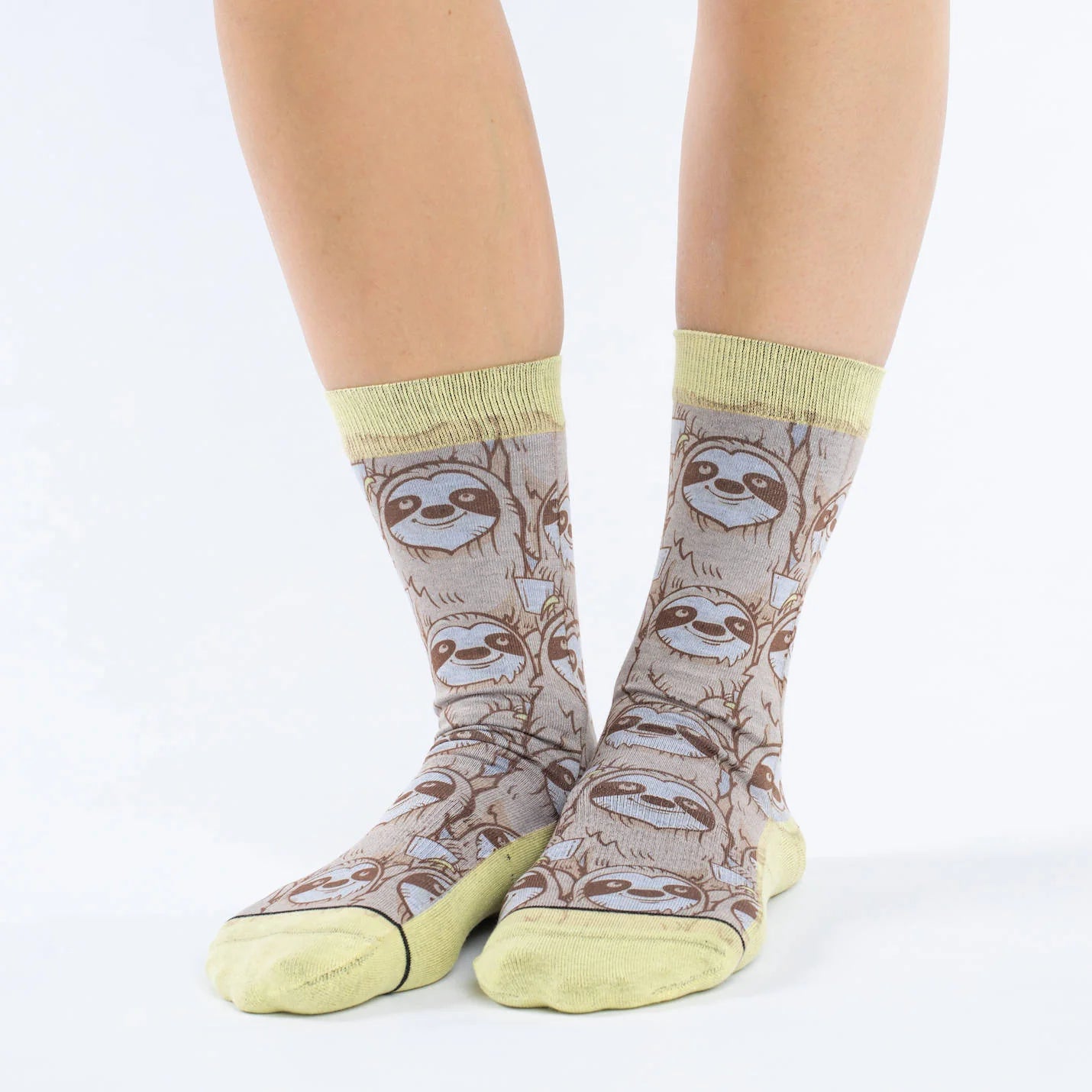 Good Luck Sock - Coffee Sloth