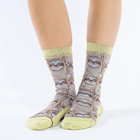 Good Luck Sock - Coffee Sloth