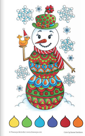 Wellspring- Coloring Book - Color Christmas