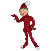 Annalee Dolls -  Yuletide Red Elf 14"
