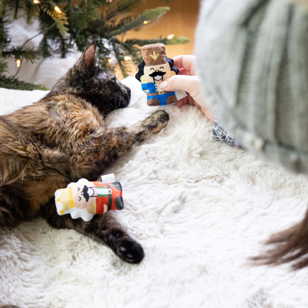 Pearhead - Holiday Nutcracker Cat Toys (2 Pack)