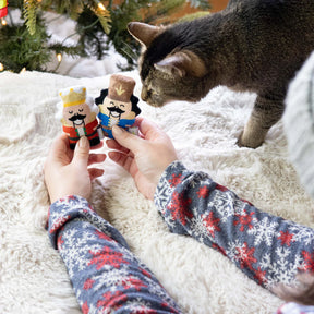 Pearhead - Holiday Nutcracker Cat Toys (2 Pack)