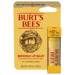 Burt's Bees - Lip Balm Beeswax Paper Tube