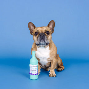 Petshop by Fringe Studio - Dog Toy Drinking Wine, Feeling Fine