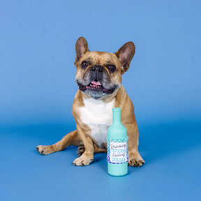 Petshop by Fringe Studio - Dog Toy Drinking Wine, Feeling Fine