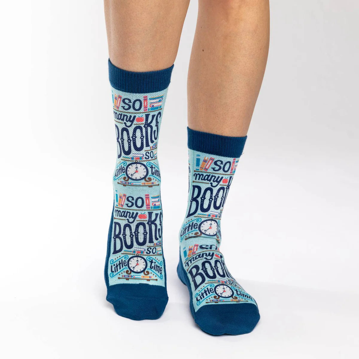 Good Luck Sock - So Many Books