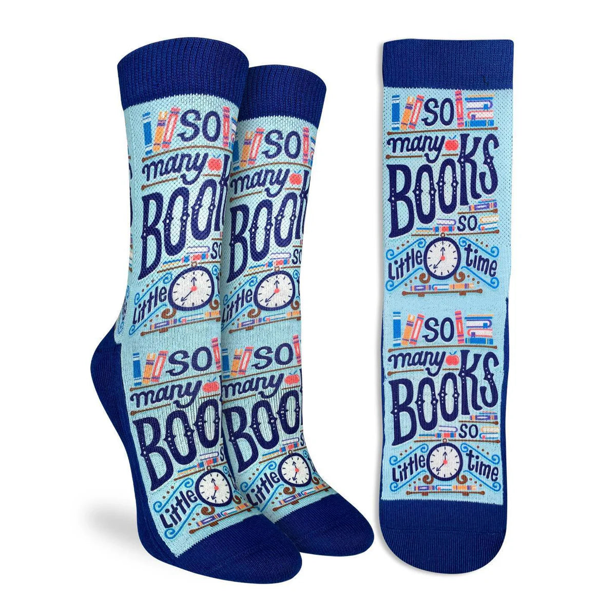 Good Luck Sock - So Many Books