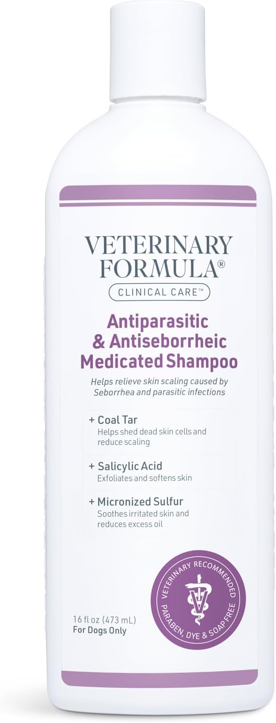 Synergy Labs - Veterinary Formula Antiparasitic & Antiseborrheic Medicated Shampoo - Southern Agriculture 
