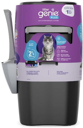 Litter Genie - Litter Genie Plus Cat Litter Disposal System/Refill/Scoop